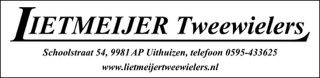 Lietmeijer tweewielers Uithuizen